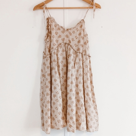 Patrons of Peace Dresses & Skirts - [ Country Outfitter Patrons of Peace Boho Western Floral Tie Shoulder Dress ]